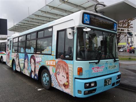Mikehattsu Anime Journeys Love Live Sunshine Bus