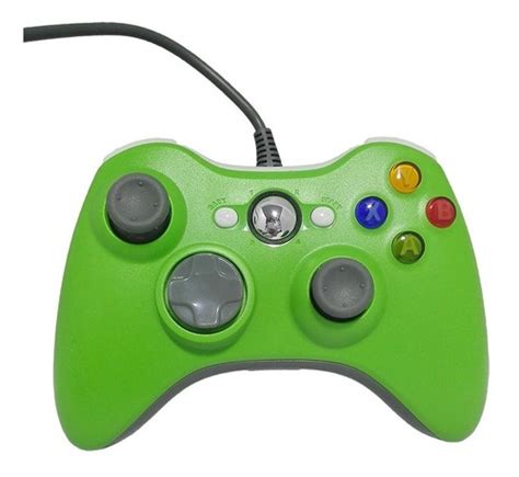 Control Joysticks Con Cable Verde Xbox 360 O Pc Haisgame 12990 W3akx