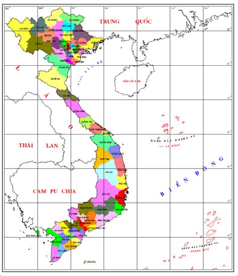 tìm hiểu bản đồ vị trí địa lý việt nam mới nhất 2018 thủ đô hà nội việt nam