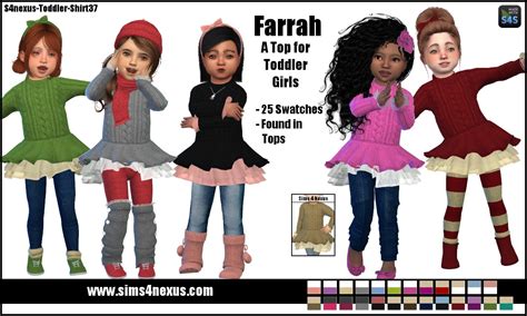 Farrah Original Content Sims 4 Nexus