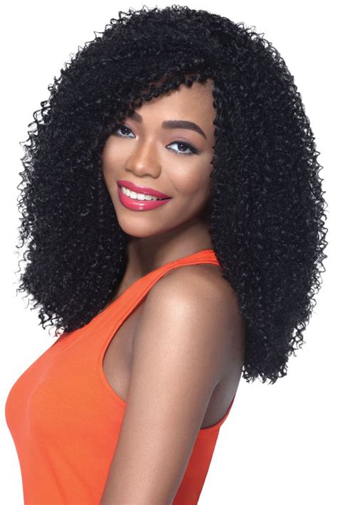 Outre X Pression 4 In 1 Pre Loop Crochet Braid Jerry Curl 14 Inch