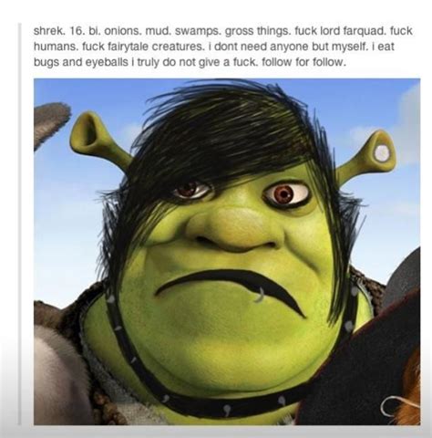 Punkgoth Shrek Fotos Engraçadas Para Perfil Imagens Aleatórias
