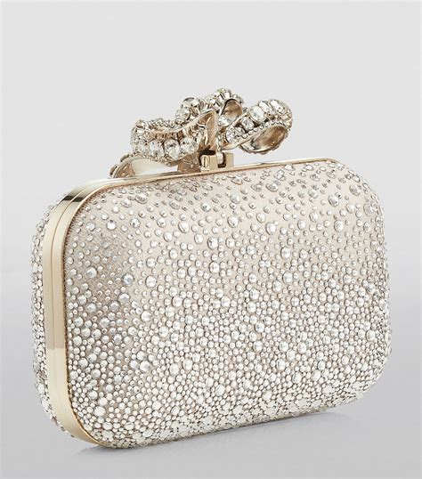 Womens Jimmy Choo Pink Swarovski Embellished Cloud Clutch Bag Harrods