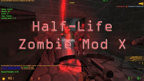 Updated Half Life Zombie Mod X Preview Youtube