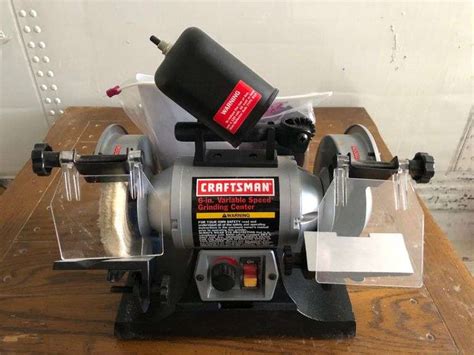 Craftsman Variable Speed Grinding Center Prime Time Auctions Inc