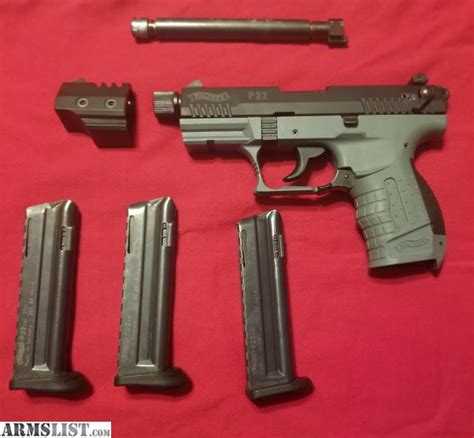 Armslist For Sale Walther P22 Limited Edition 2 Barrel Set