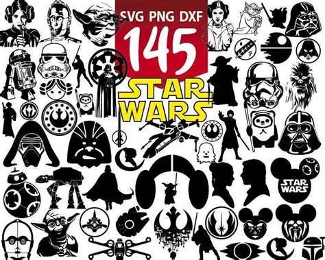 Star wars SVG, Star wars vector svg, Star wars decal, Star wars for