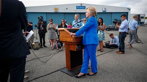Highlights Of Hillary Clintons News Conference The New York Times