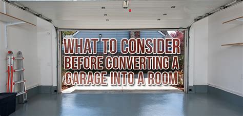 How much does it cost to convert a garage into a bedroom? Converting a Garage Into a Room: What to Consider | Budget ...