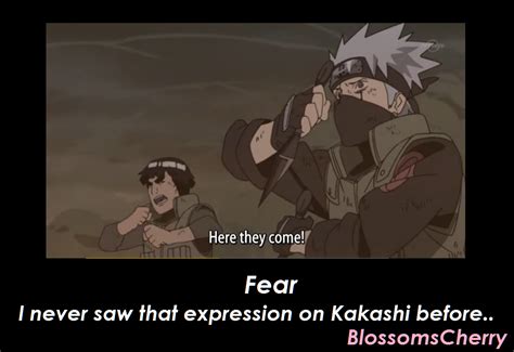 Fear On Kakashis And Gais Face Kakashi Naruto Shippuden Anime