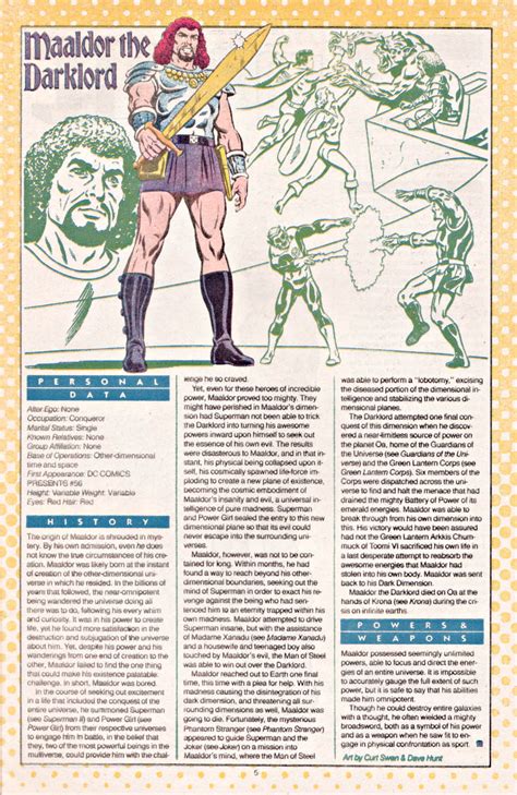 Read Online Whos Who The Definitive Directory Of The Dc Universe