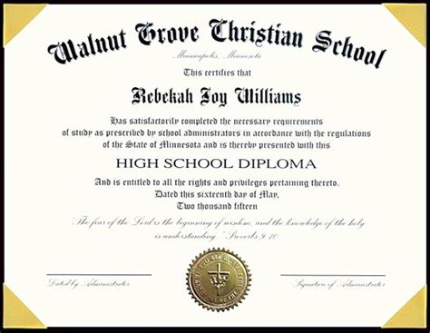 30 Printable High School Diploma High School Diploma Free High