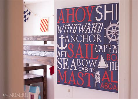 Nautical Themed Shared Kids Room The Mombot