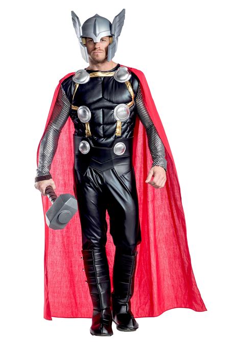 Marvel Premium Thor Disfraz Para Adultos Multicolor Yaxa Store