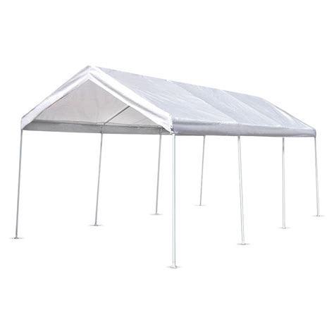 The 10'x20' canopy screen room is completely enclosed including a heavy duty pe floor and screen ceiling to keep the bugs out and let the 10' x 20'. 10x20' Canopy Carport - 142029, Canopy, Screen & Pop Up ...