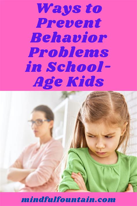 Ways To Prevent Behavior Problems In School Age Kids Kids Behavior