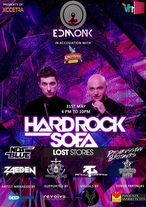 Edmonk Festival Pune Headliner Act By Hard Rock Sofa Opening Act By Lost Stories And A
