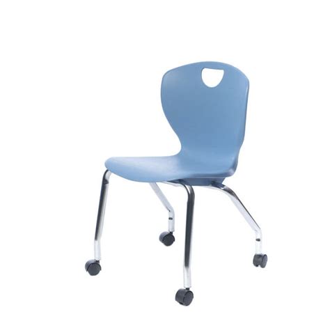 Contemporary Chair 3118 C Series Scholar Craft Polypropylene For School Steel Base