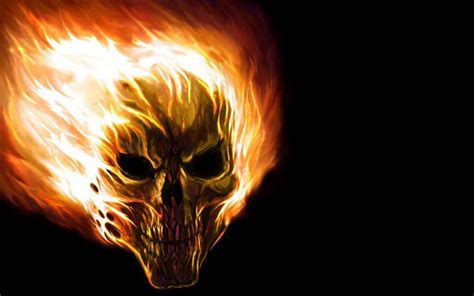 Flaming Skull Wallpapers 4k Hd Flaming Skull Backgrounds On