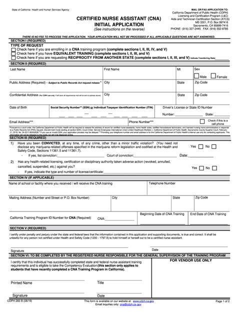 Cdph 283b Fill Out And Sign Online Dochub