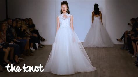 sexy wedding dress trend round up fall bridal fashion week the knot youtube