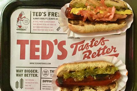 Teds Hot Dogs In Phoenix Arizona Char Grilled Delicious Arizona