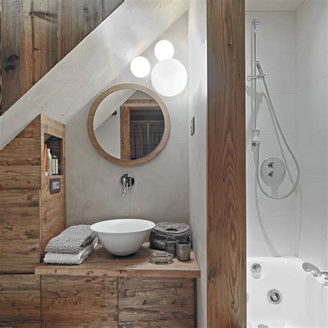 Currently has a clawfoot tub. Pin by Knicks, Knots & Words on Business | Sloped ceiling bathroom, Small bathroom, Small attic ...