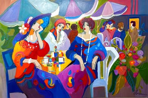 Midnight Cafe By Isaac Maimon For Sale On Art Brokerage