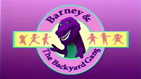 Barney And The Backyard Gang The Complete Series 1988 1991 Youtube