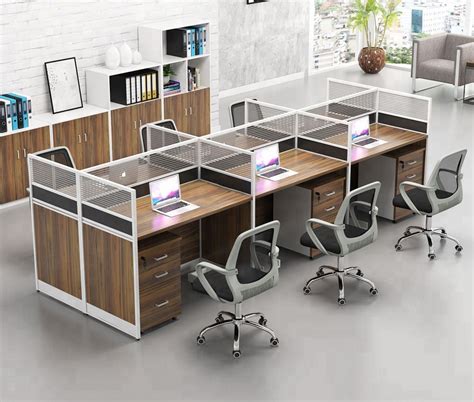Workstation Partitionoffice Deskdesk In 2021 Office Furniture