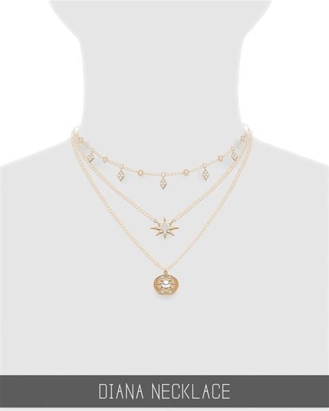 Diana Necklace At Simpliciaty Sims 4 Updates