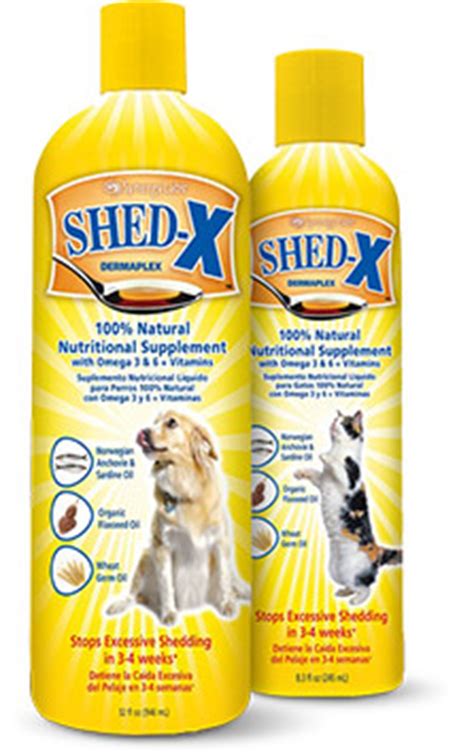 Usually pet food is in the form of a coarse mix, kibbles / biscuits, or as a wet. Shed-X Dermaplex Shed Control Nutritional Supplement for ...