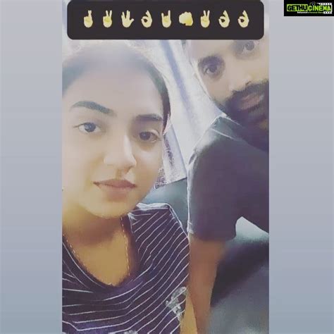 nazriya nazim instagram me explaining to my husband how this works 😂😂😂 look at his face this