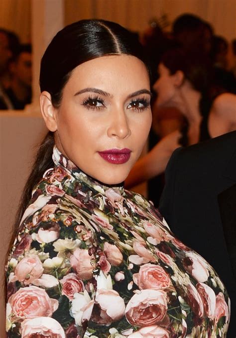 Kim Kardashians Hair And Makeup At The 2013 Met Gala Kim Kardashian