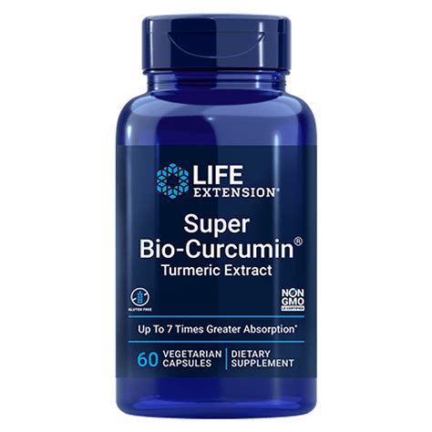 Life Extension Super Bio Curcumin Turmeric Extract 60 Kaps GymShop