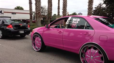 Pink Toyota Camry On 28s Youtube