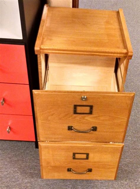 Oak File Cabinet Delmarva Furniture Consignment