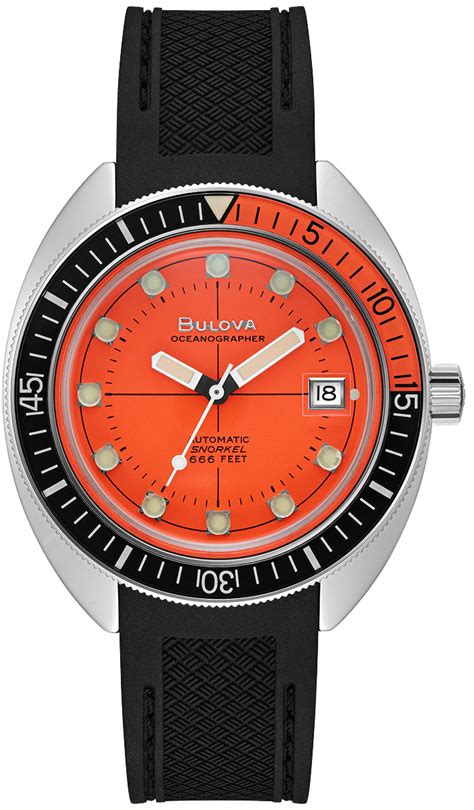 Bulova Watch Oceanographer Devil Diver 96b350 Watch Jura Watches
