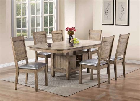 Dining tables and chairs set for dining room modern tempered glass extending square dining table set 6 chairs. Valeria Modern 5-pc 60"-78" Storage Dining Table Set in ...