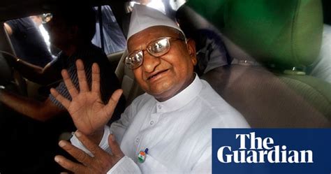 Anna Hazare Indian Anti Corruption Campaigner Freed From Jail In