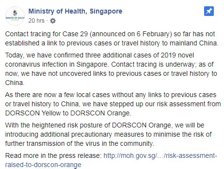 Unlike the healthcare system in many socialist nations, singaporeans for example, the ministry of health publishes public and private treatment fee benchmarks regularly. Singapore raises Coronavirus alert level: Pentagon to ...