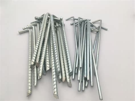 A pack of 20 heavy duty metal pegs, made of thicker stainless steel so they don't bend in hard ground. Heavy Duty Bell Tent Peg Pack | Karma Canvas