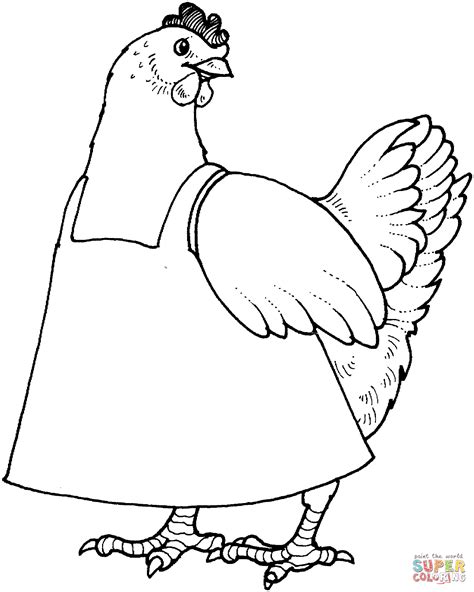 Price and other details may vary based on size and color. Mother Hen coloring page | Free Printable Coloring Pages