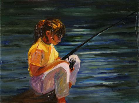 Bsyates Art A Sometimes Daily Painting Journal Fishing Day By