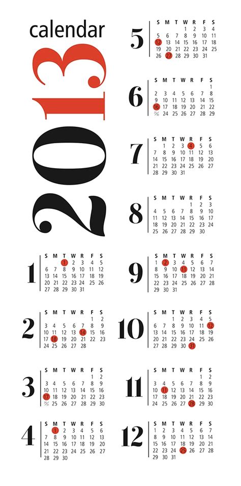 Calendar Designs On Behance