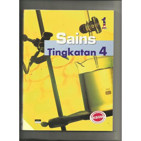 Buku Teks Tingkatan 4 Sains Kbsm Silibus Lama Shopee Malaysia