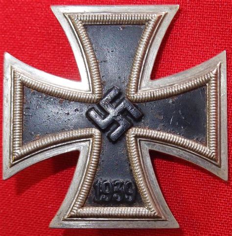 Ww2 German Iron Cross 1st Class L15 Jb Military Antiques