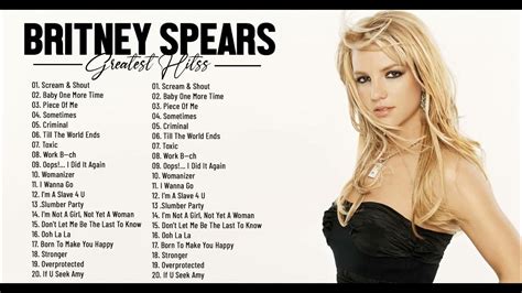 Britney Spears Greatest Hits Britney Spears Best Songs Britney