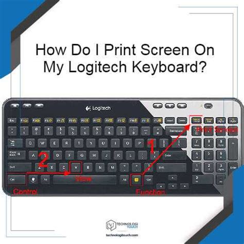 How Do I Print Screen On My Logitech Keyboard Process