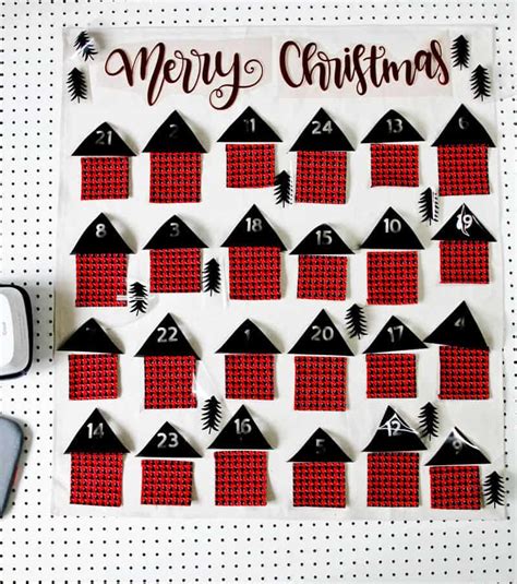 Sew A Pocket Advent Calendar With The Cricut Maker See Kate Sew